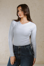V-NECK BASIC TOP