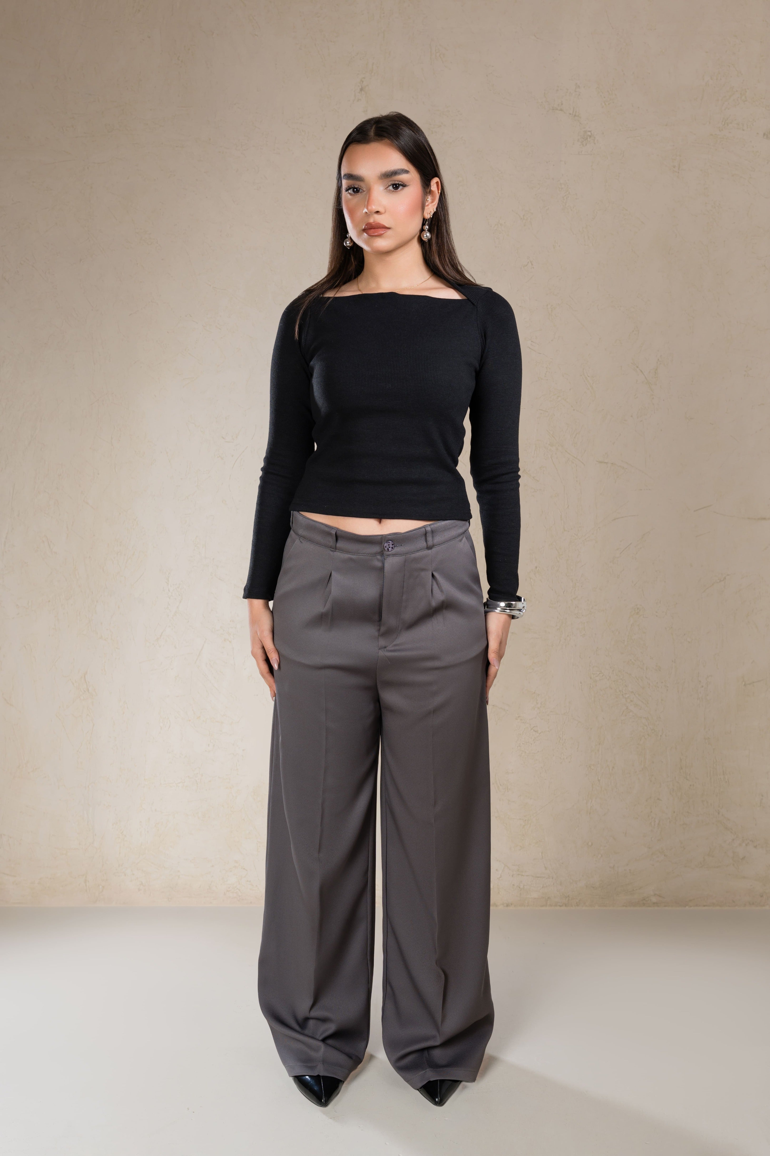 WIDE LEG - HIGH-WAIST