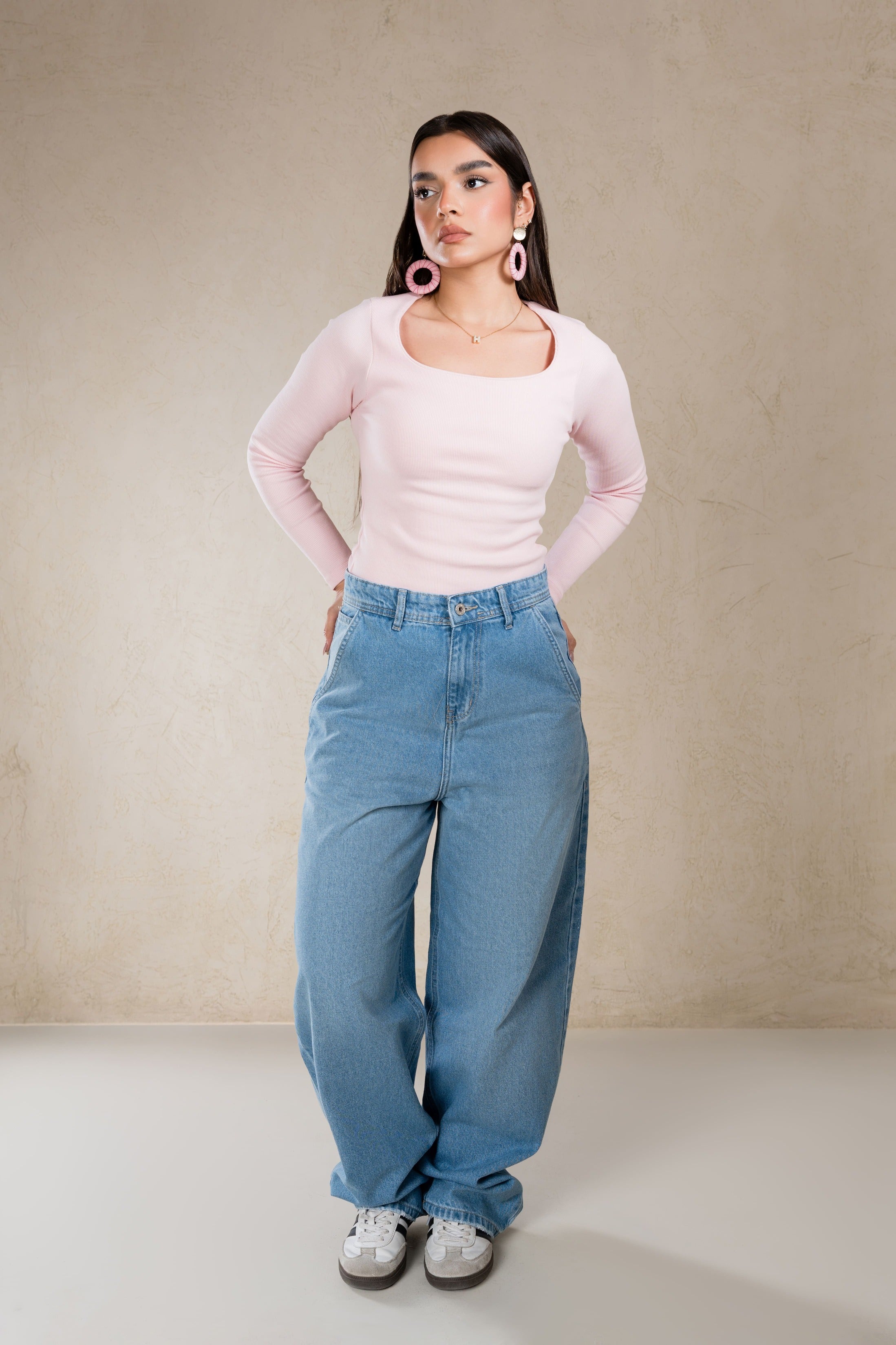 BALLOON FIT LIGHT BLUE