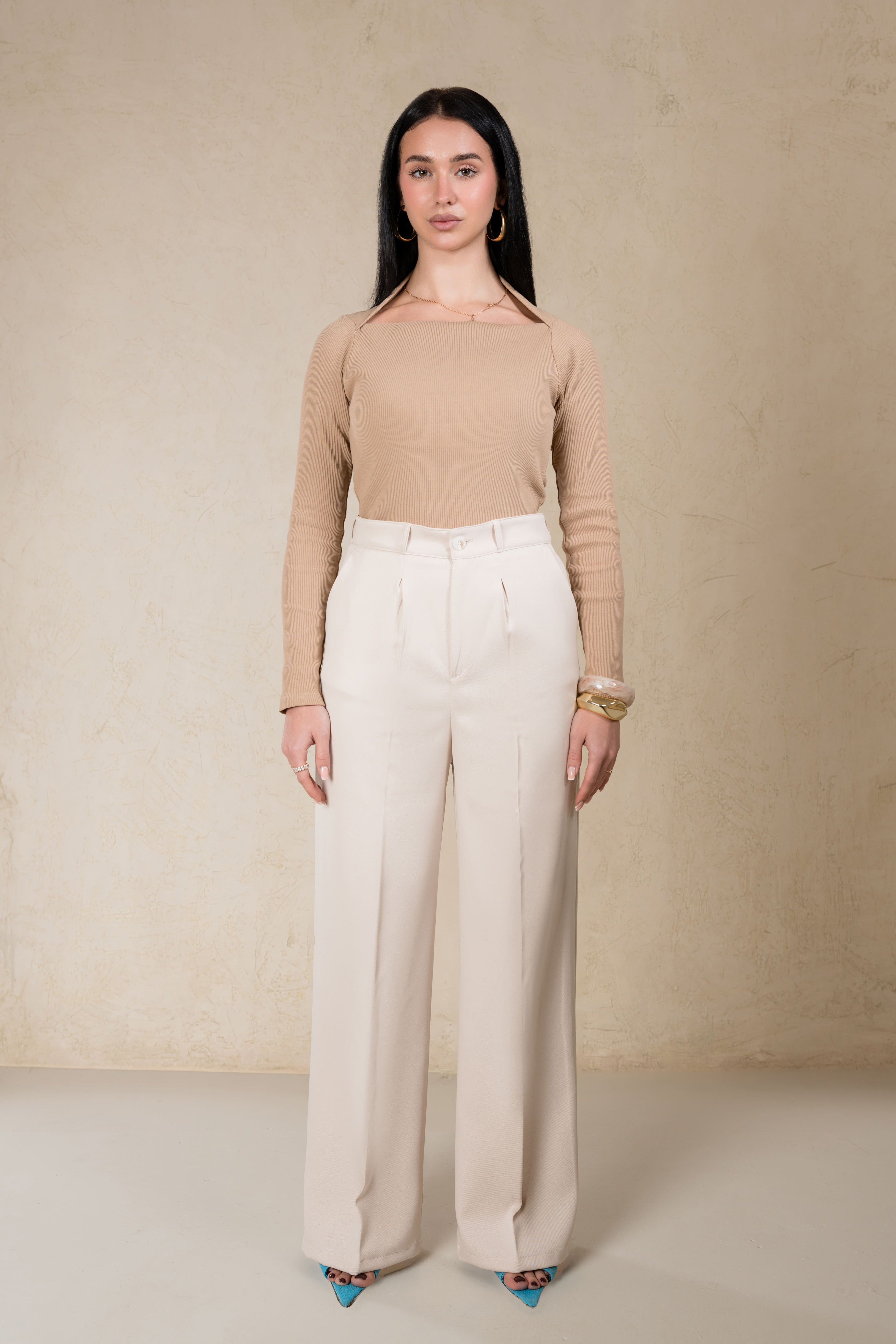 WIDE LEG - HIGH-WAIST