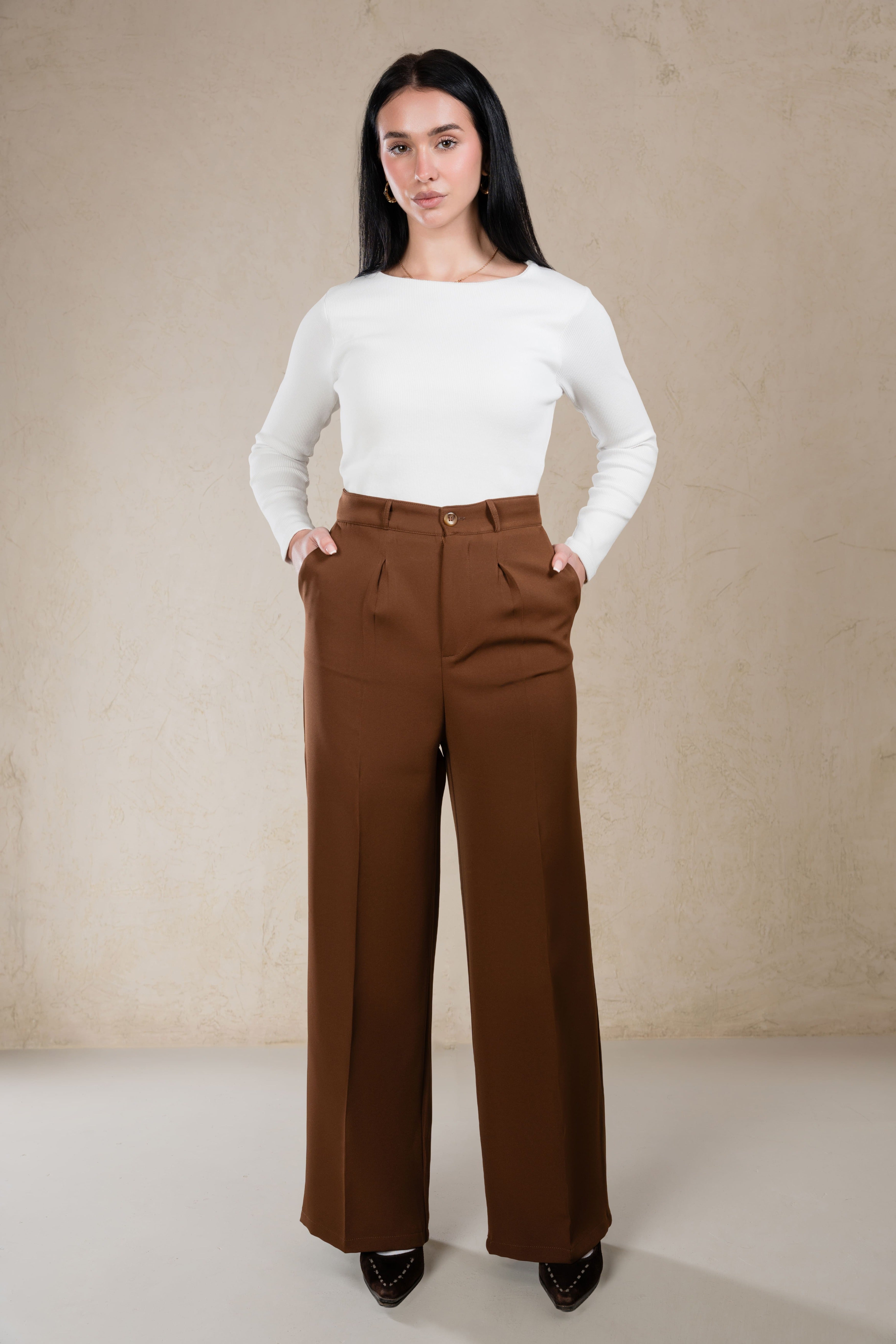 WIDE LEG - HIGH-WAIST