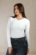 V-NECK BASIC TOP