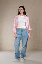Straight-Fit Light Blue