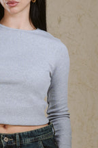 CREW NECK BASIC TOP