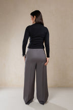 WIDE LEG - HIGH-WAIST