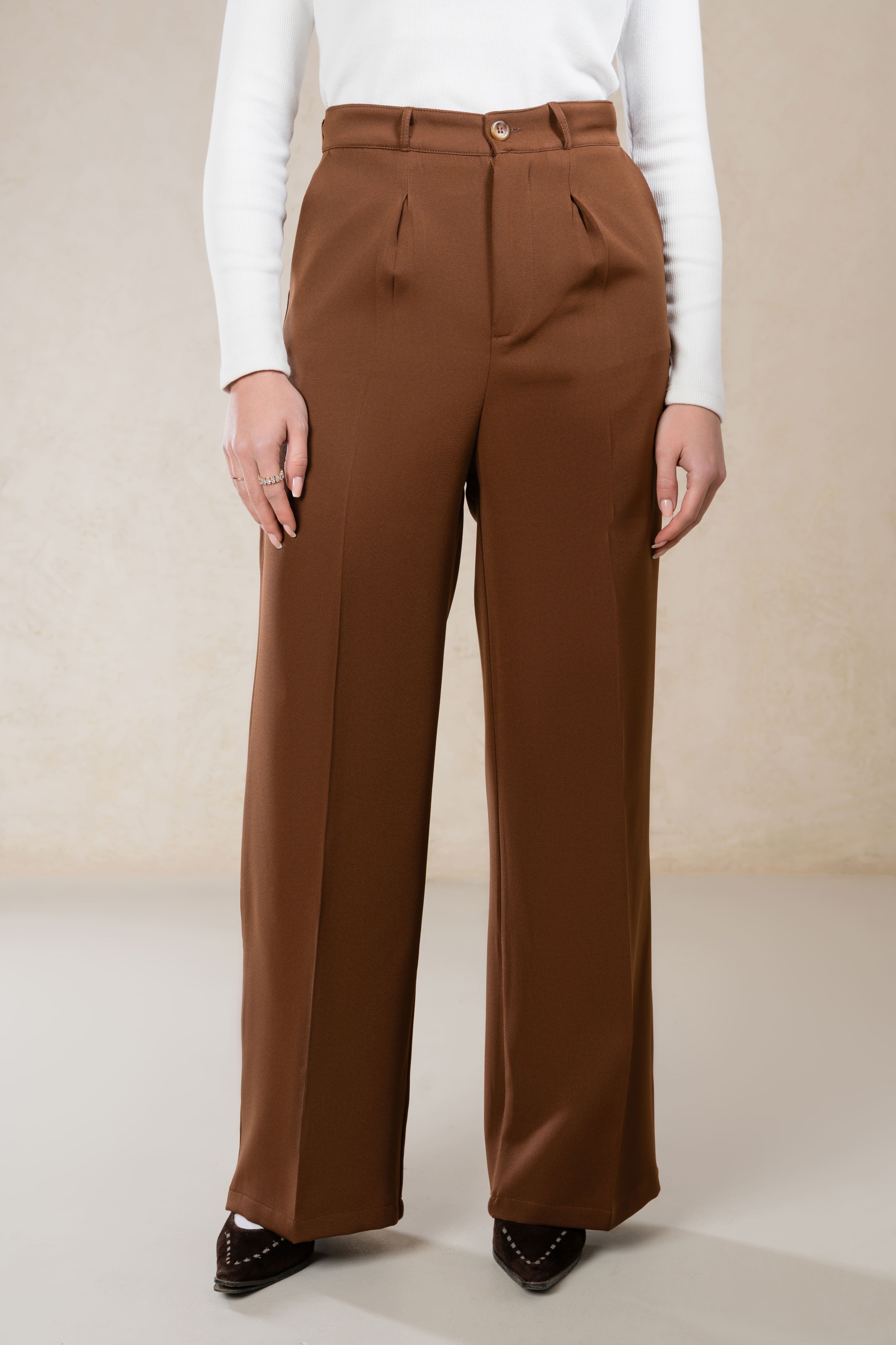 WIDE LEG - HIGH-WAIST