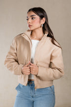 SOFT HIGH NECK JACKET