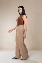 WIDE LEG - HIGH-WAIST