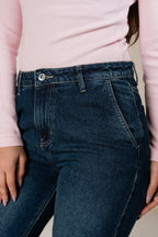 Straight-Fit Dark Blue