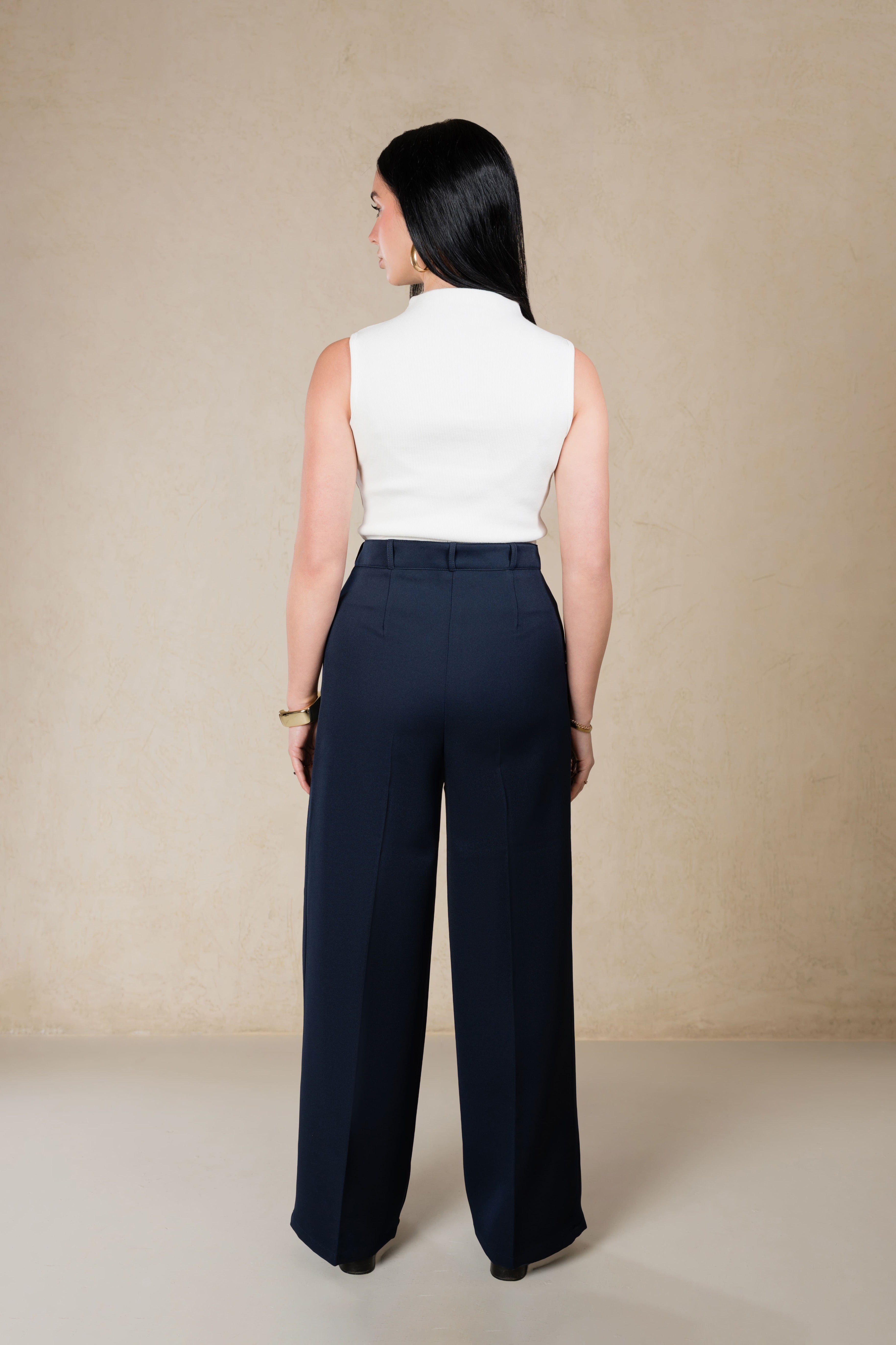 WIDE LEG - HIGH-WAIST