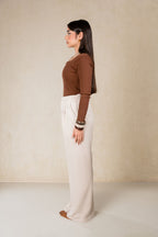 WIDE LEG - RIPPED VELVET