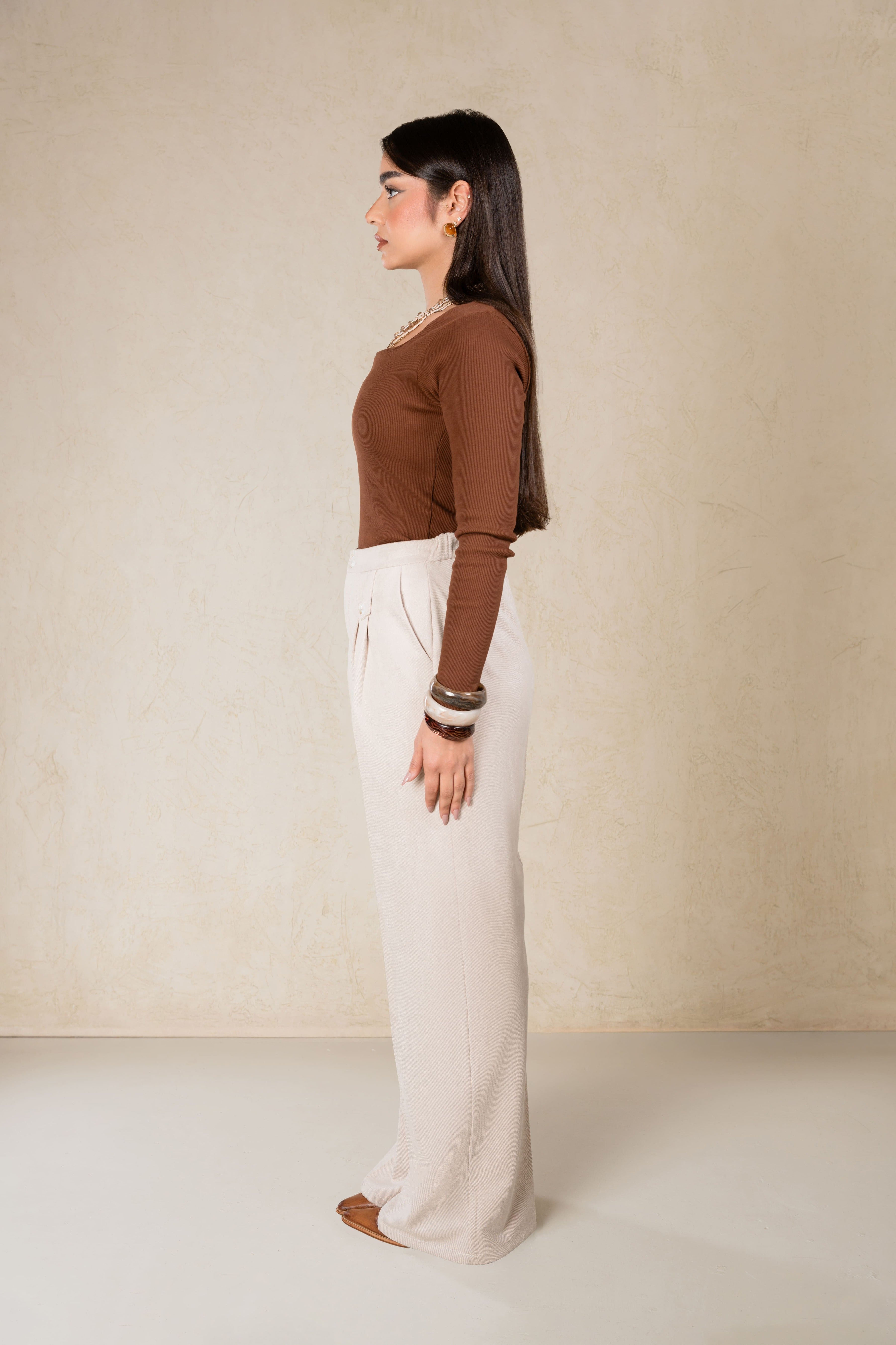 WIDE LEG - RIPPED VELVET