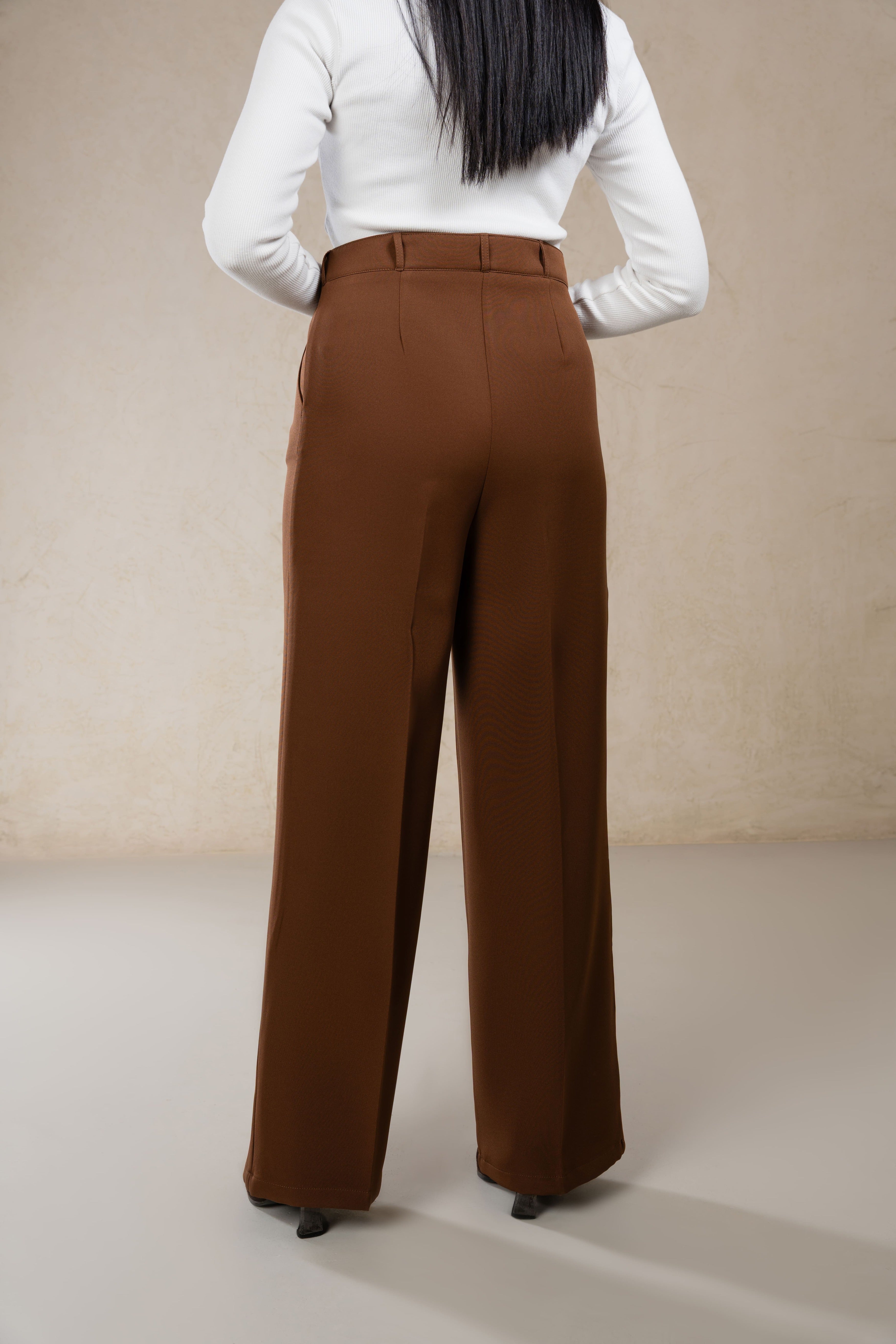 WIDE LEG - HIGH-WAIST