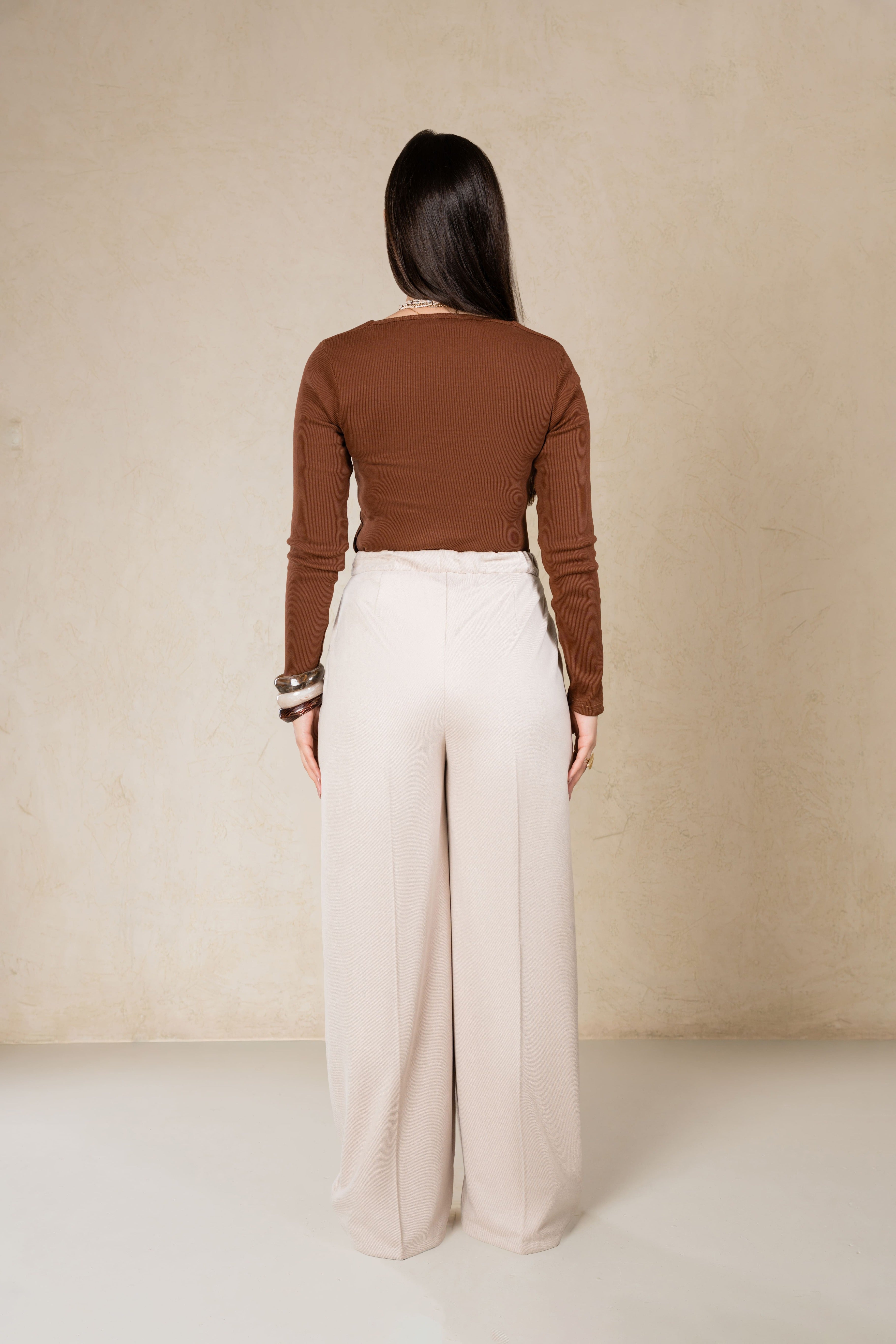 WIDE LEG - RIPPED VELVET