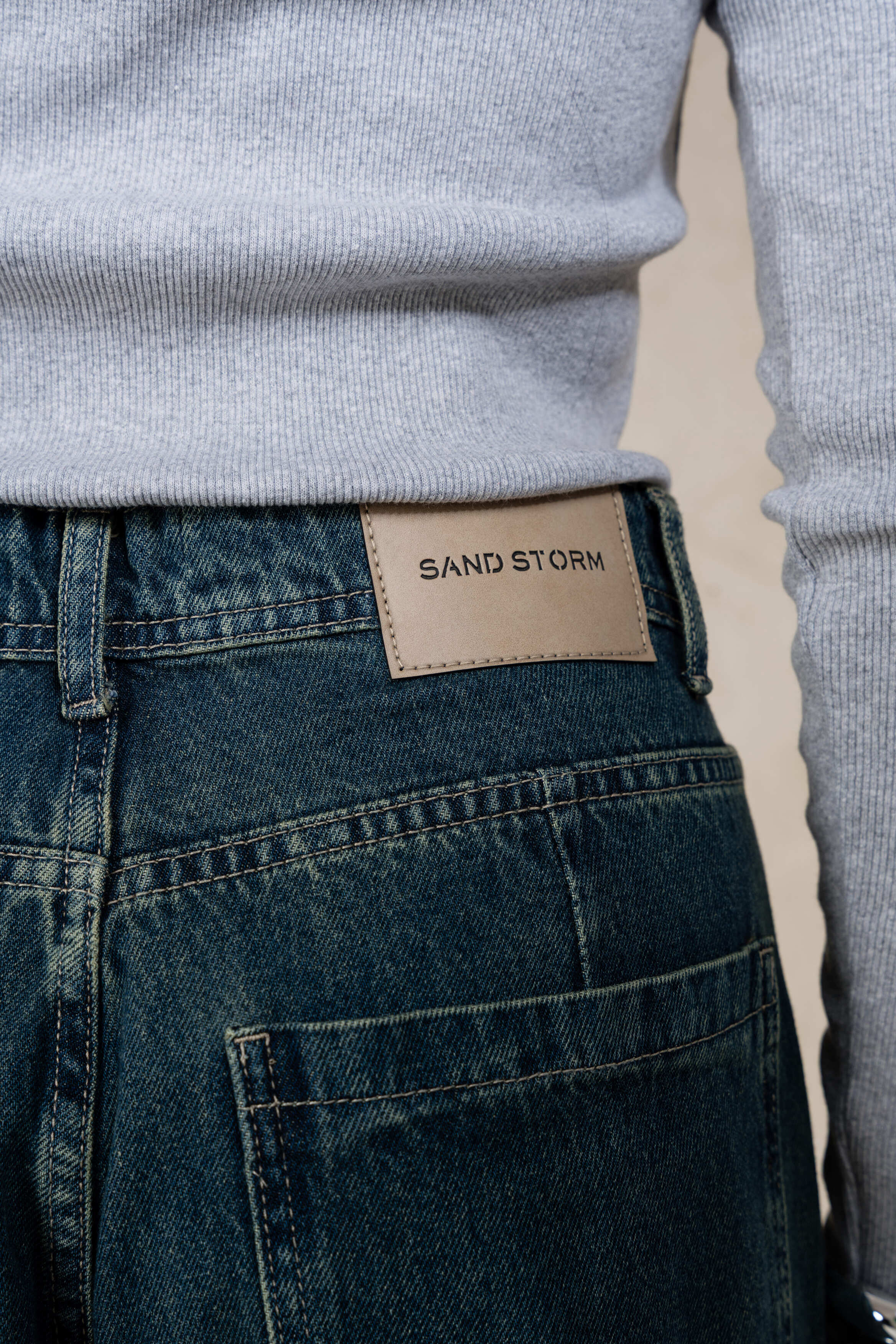 CARGO BALLOON DIRTY BLUE