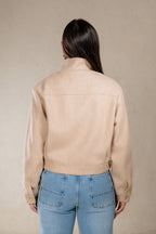 SOFT HIGH NECK JACKET